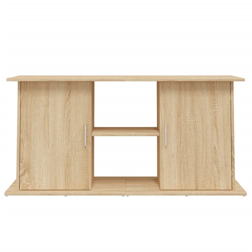 vidaXL Suport acvariu, stejar sonoma, 121x41x58 cm, lemn prelucrat vidaXL Suport acvariu, stejar sonoma, 121x41x58 cm, lemn prelucrat