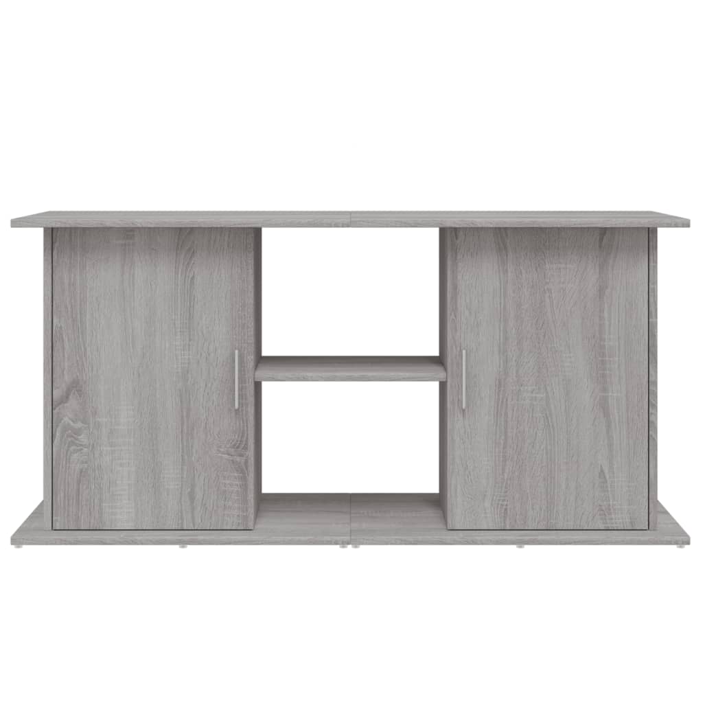 vidaXL Suport acvariu, gri sonoma, 121x41x58 cm, lemn prelucrat vidaXL Suport acvariu, gri sonoma, 121x41x58 cm, lemn prelucrat