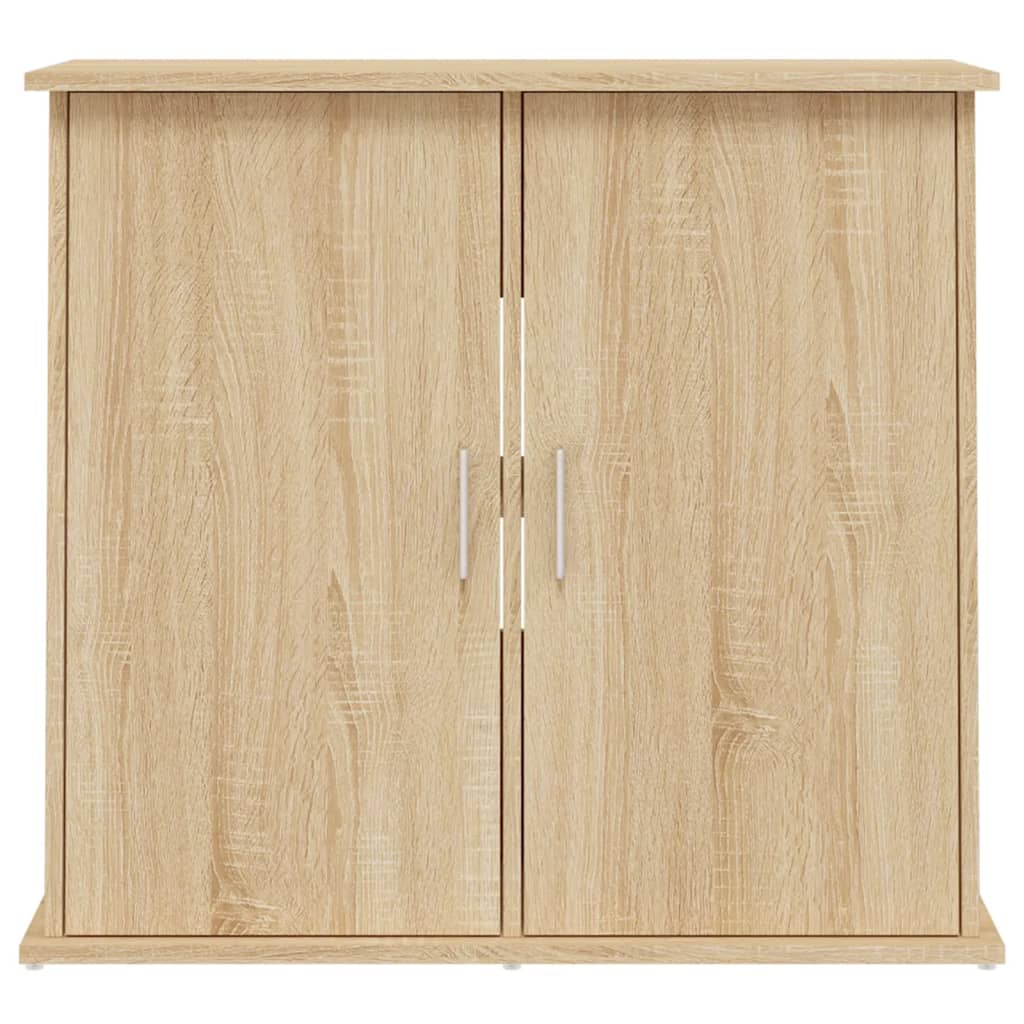 vidaXL Suport acvariu, stejar sonoma, 81x36x73 cm, lemn prelucrat