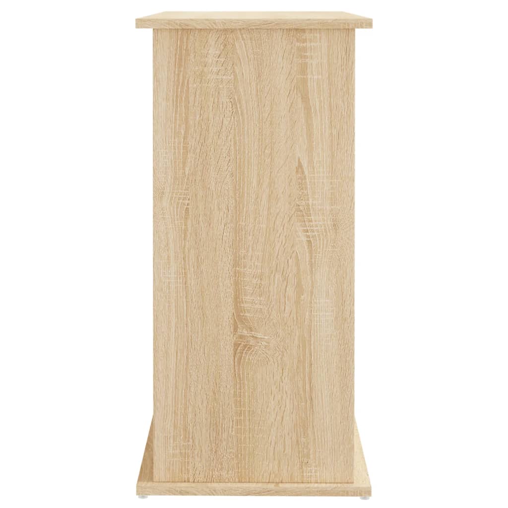vidaXL Suport acvariu, stejar sonoma, 81x36x73 cm, lemn prelucrat