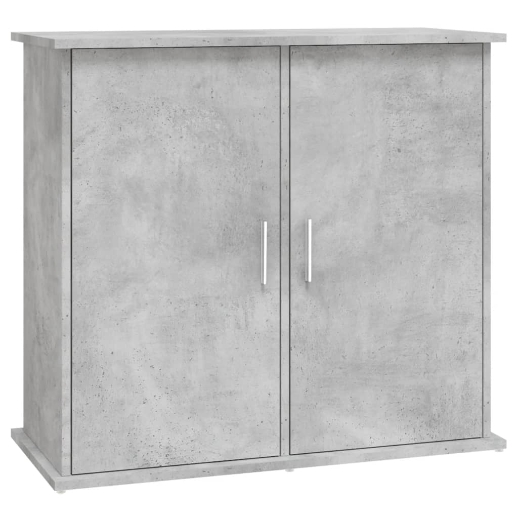vidaXL Suport acvariu, gri beton, 81x36x73 cm, lemn prelucrat vidaXL Suport acvariu, gri beton, 81x36x73 cm, lemn prelucrat