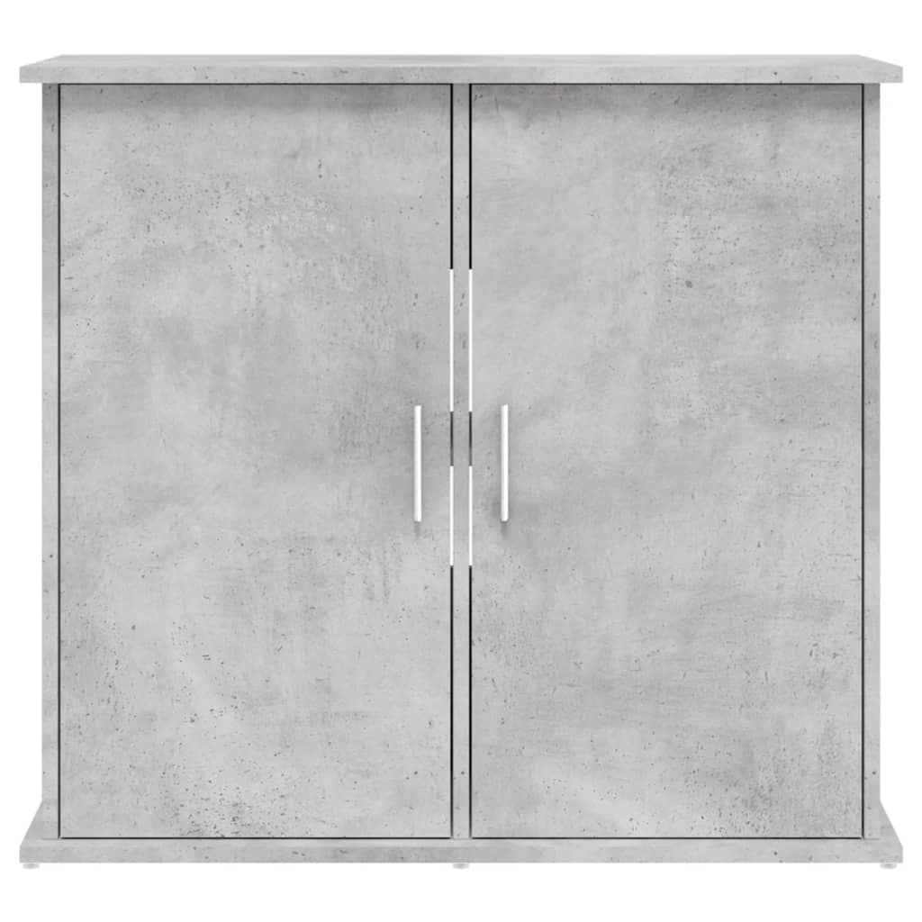 vidaXL Suport acvariu, gri beton, 81x36x73 cm, lemn prelucrat vidaXL Suport acvariu, gri beton, 81x36x73 cm, lemn prelucrat