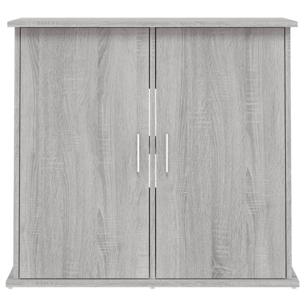 vidaXL Suport acvariu, gri sonoma, 81x36x73 cm, lemn prelucrat vidaXL Suport acvariu, gri sonoma, 81x36x73 cm, lemn prelucrat