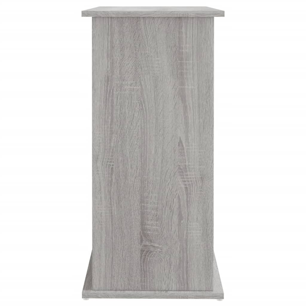vidaXL Suport acvariu, gri sonoma, 81x36x73 cm, lemn prelucrat vidaXL Suport acvariu, gri sonoma, 81x36x73 cm, lemn prelucrat