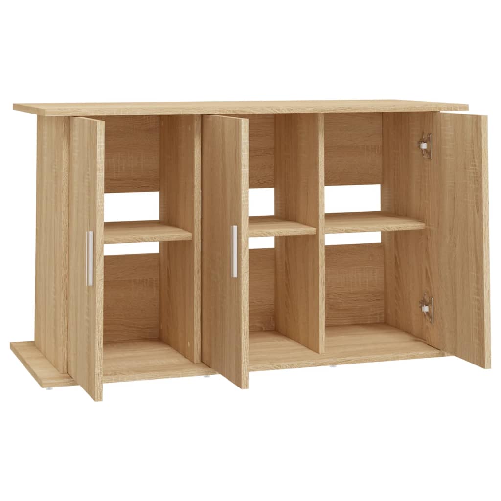 vidaXL Suport acvariu, stejar sonoma, 101x41x58 cm, lemn prelucrat vidaXL Suport acvariu, stejar sonoma, 101x41x58 cm, lemn prelucrat