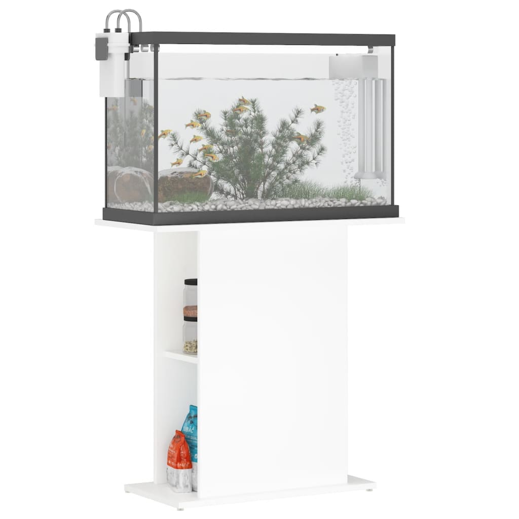 vidaXL Suport pentru acvariu, alb, 75x36x72,5 cm, lemn prelucrat vidaXL Suport pentru acvariu, alb, 75x36x72,5 cm, lemn prelucrat