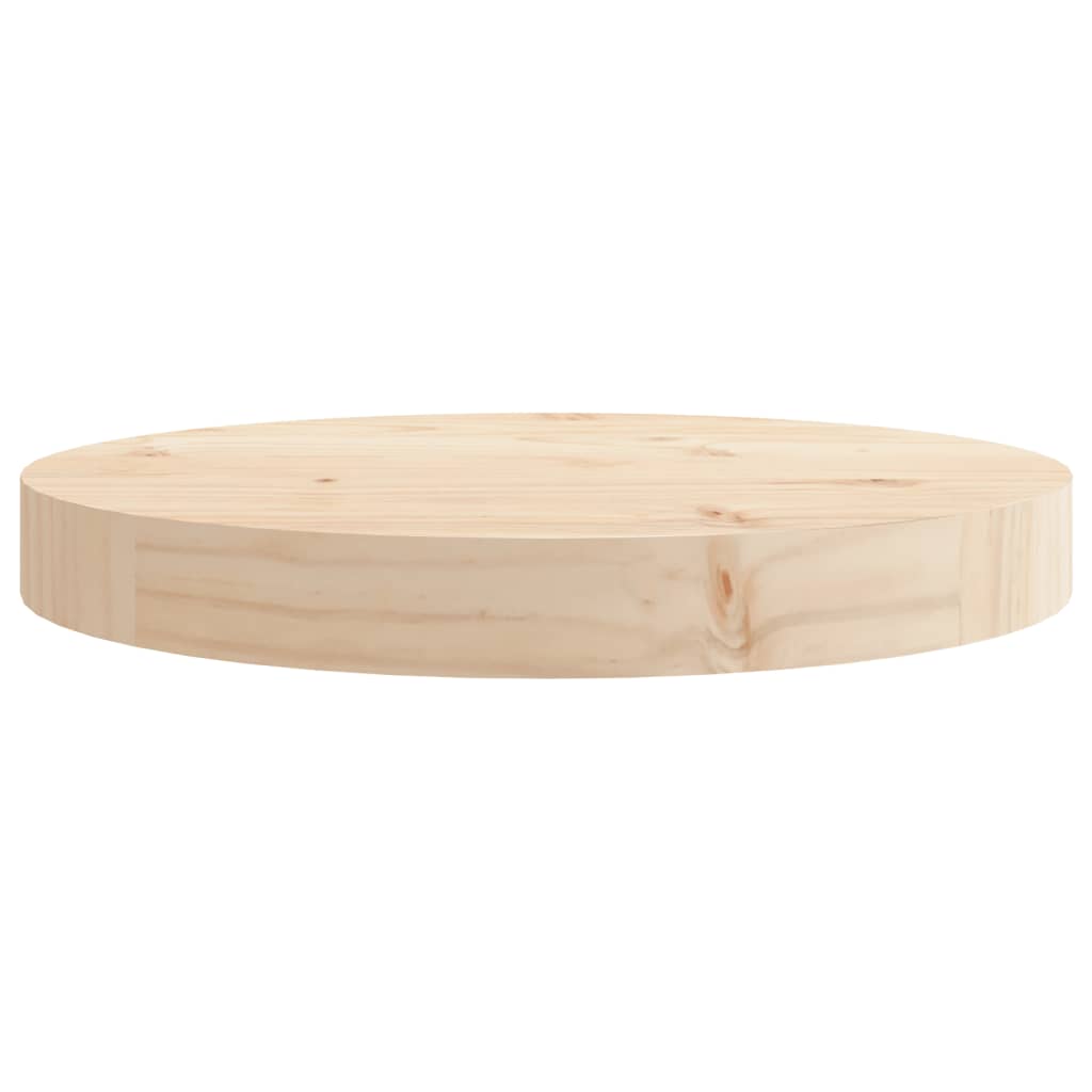 vidaXL Blat de masă rotund, Ø30x3 cm, lemn masiv de pin vidaXL Blat de masă rotund, Ø30x3 cm, lemn masiv de pin