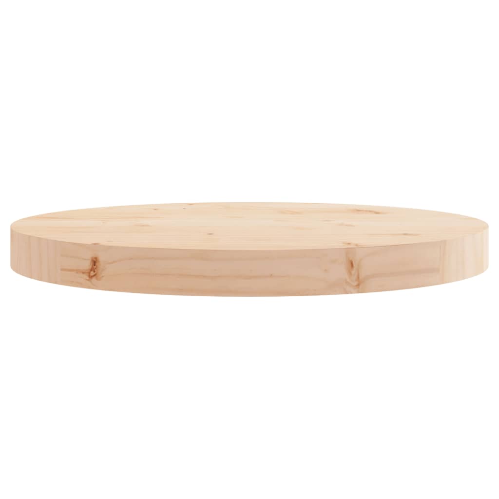 vidaXL Blat de masă rotund, Ø40x3 cm, lemn masiv de pin vidaXL Blat de masă rotund, Ø40x3 cm, lemn masiv de pin