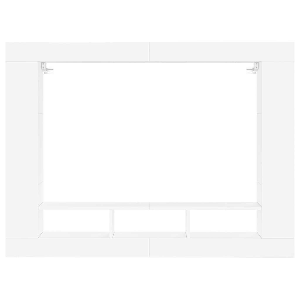 vidaXL Comodă TV, alb, 152x22x113 cm, lemn prelucrat