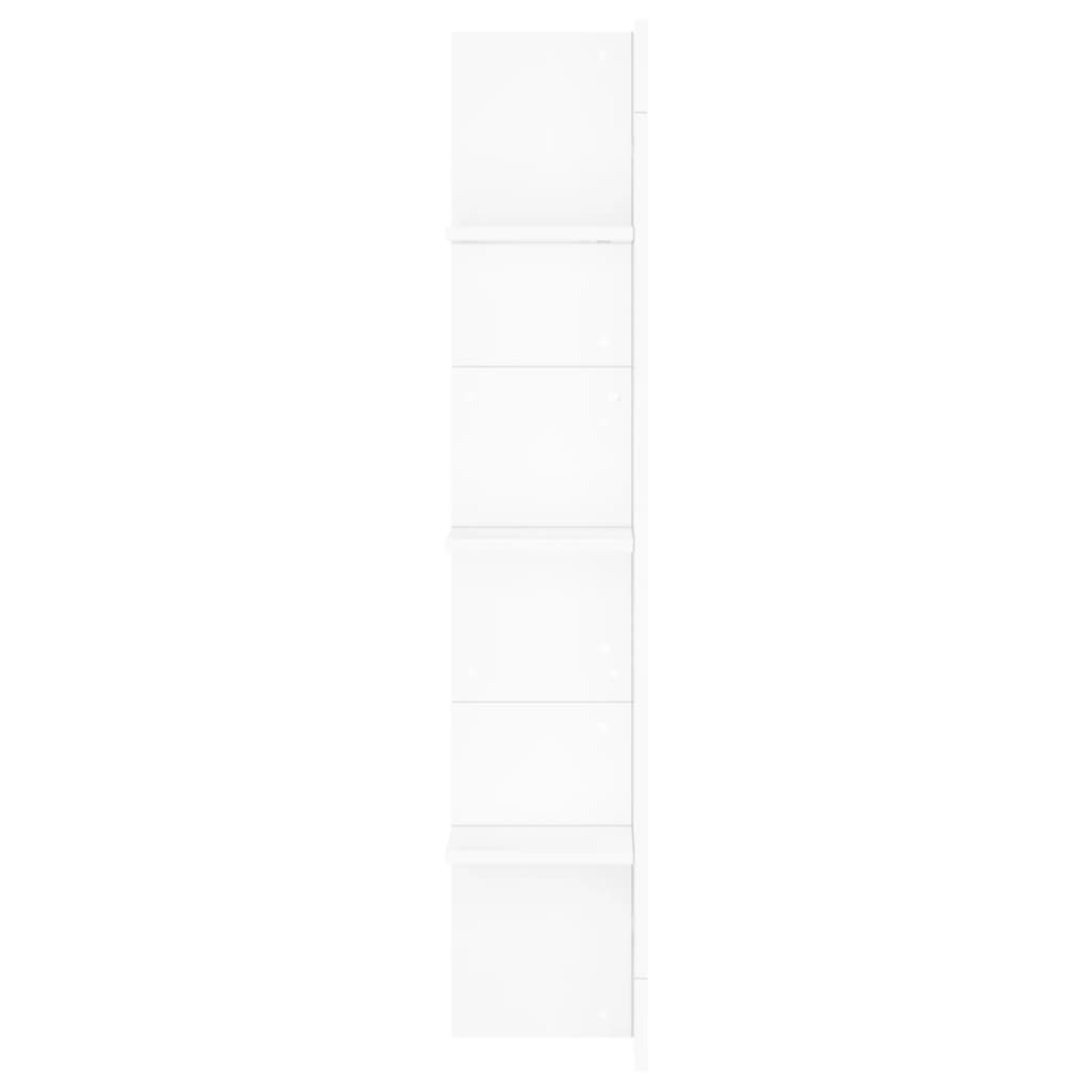 vidaXL Comodă TV, alb, 152x22x113 cm, lemn prelucrat
