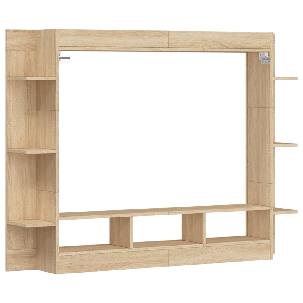 vidaXL Comodă TV, stejar sonoma, 152x22x113 cm, lemn compozit vidaXL Comodă TV, stejar sonoma, 152x22x113 cm, lemn compozit