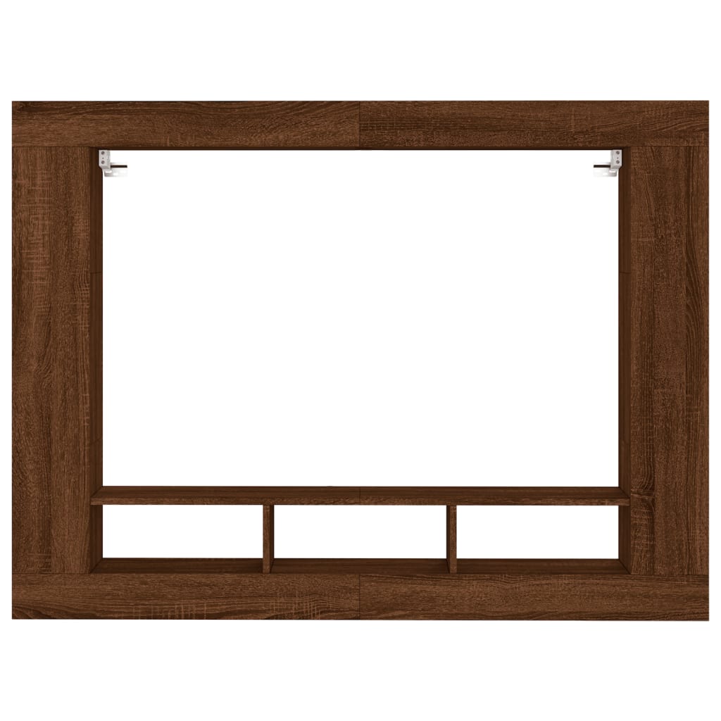 vidaXL Dulap TV, stejar maro, 152x22x113 cm, lemn prelucrat vidaXL Dulap TV, stejar maro, 152x22x113 cm, lemn prelucrat