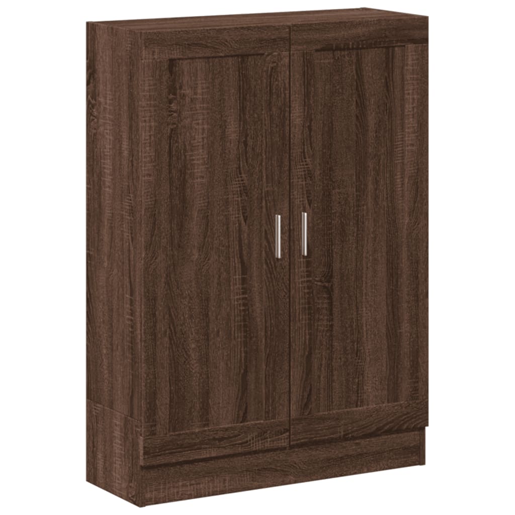 vidaXL Bibliotecă, stejar maro, 82,5x30,5x115 cm, lemn prelucrat vidaXL Bibliotecă, stejar maro, 82,5x30,5x115 cm, lemn prelucrat