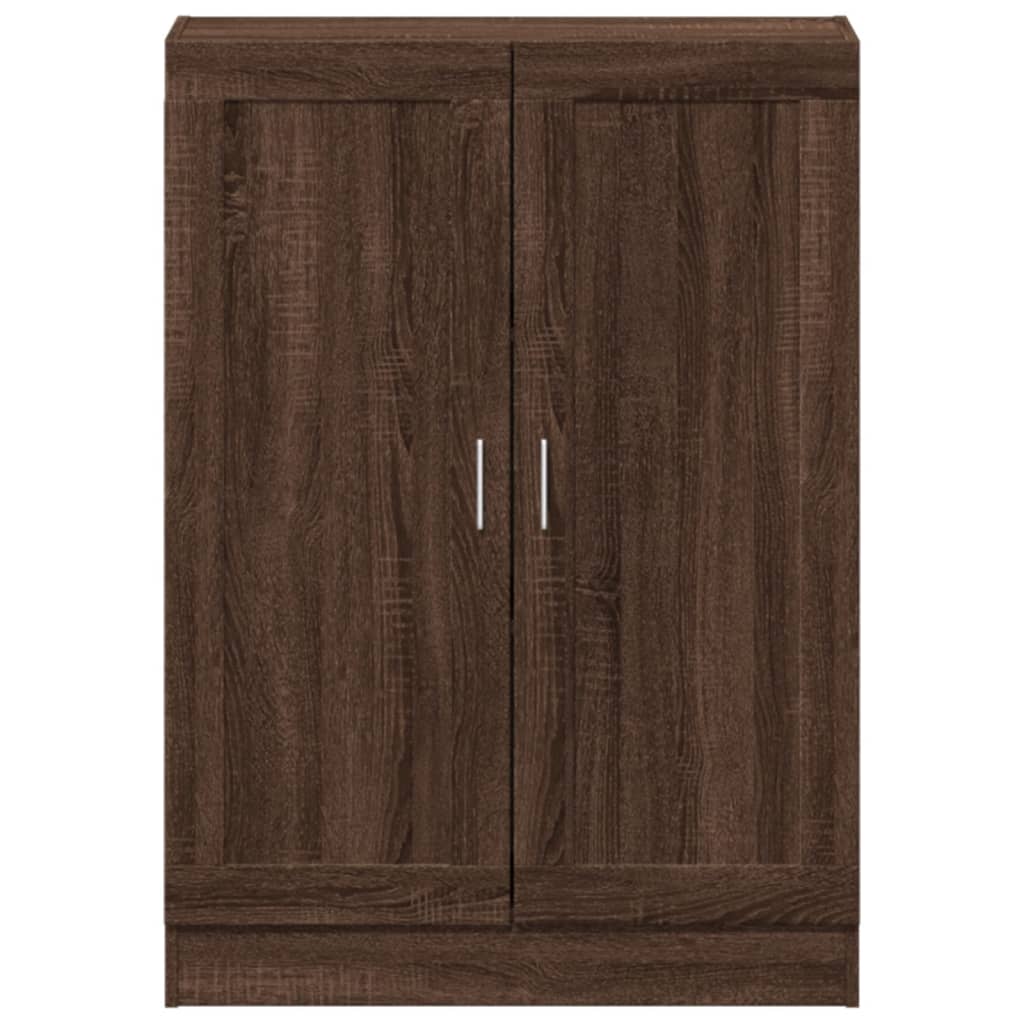 vidaXL Bibliotecă, stejar maro, 82,5x30,5x115 cm, lemn prelucrat vidaXL Bibliotecă, stejar maro, 82,5x30,5x115 cm, lemn prelucrat