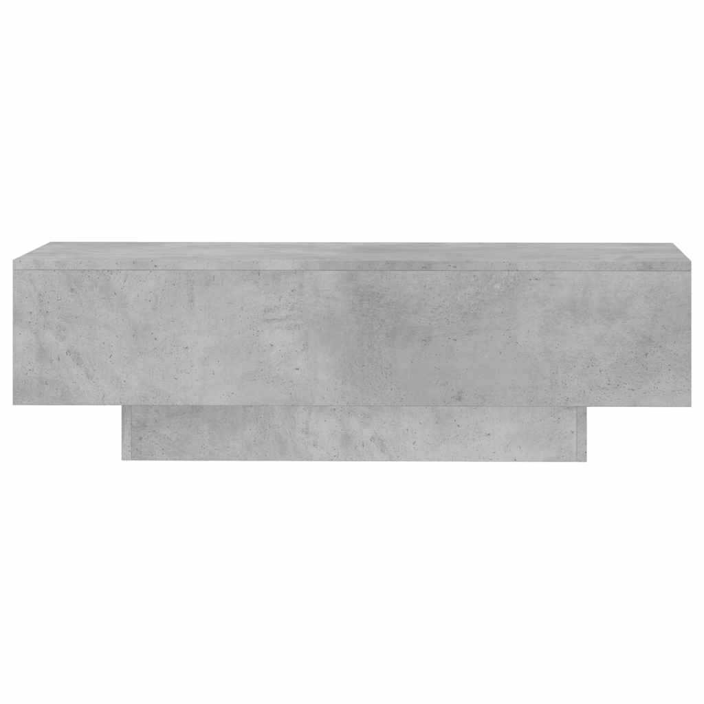 vidaXL Măsuță de cafea, gri beton, 100x49,5x31 cm, lemn prelucrat vidaXL Măsuță de cafea, gri beton, 100x49,5x31 cm, lemn prelucrat