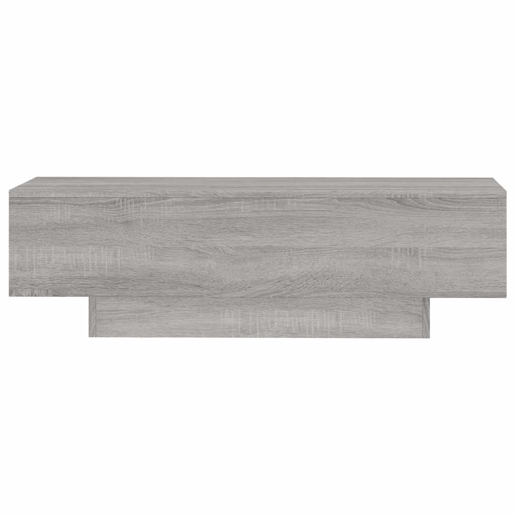 vidaXL Măsuță de cafea, gri sonoma, 100x49,5x31 cm, lemn prelucrat