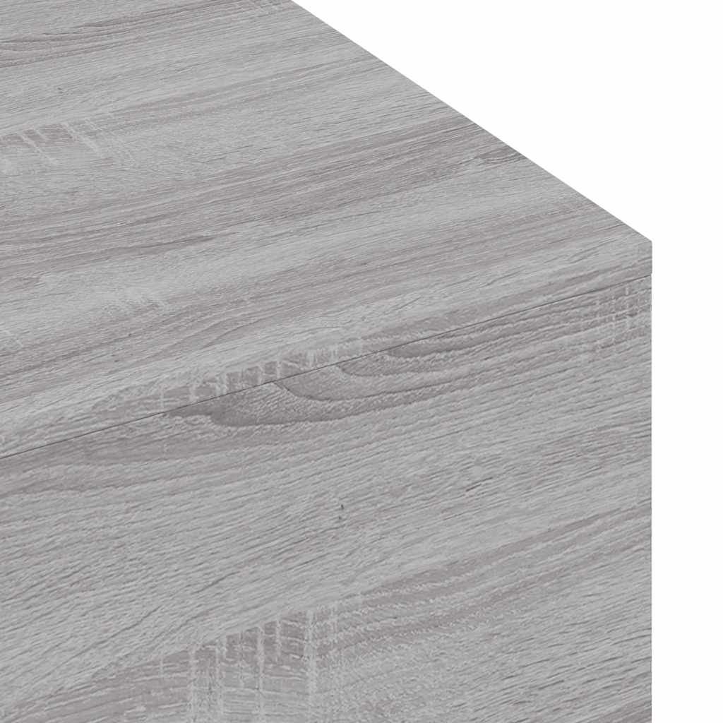 vidaXL Măsuță de cafea, gri sonoma, 100x49,5x31 cm, lemn prelucrat