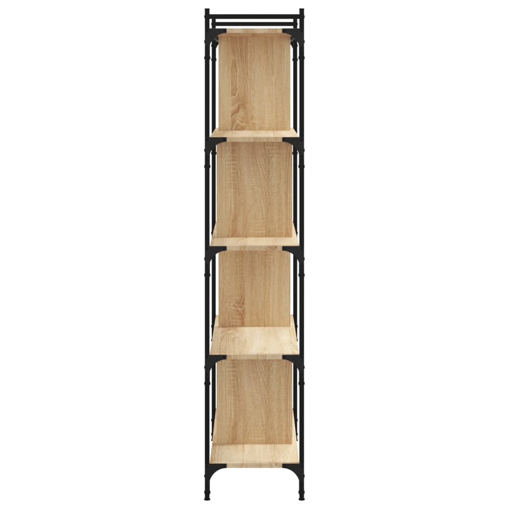 vidaXL Bibliotecă cu 5 niveluri, stejar sonoma, 76x32x158 cm, lemn vidaXL Bibliotecă cu 5 niveluri, stejar sonoma, 76x32x158 cm, lemn