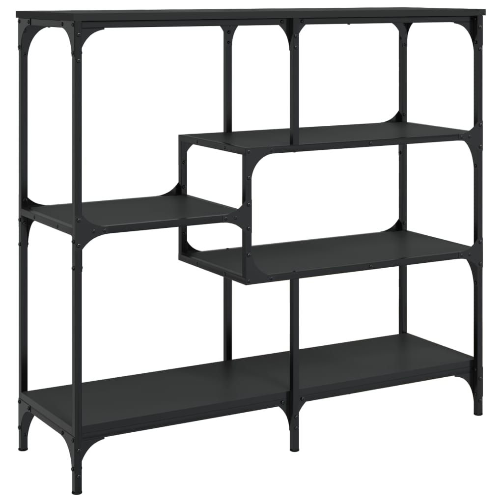 vidaXL Măsuță consolă, negru, 103x32x95 cm, lemn compozit vidaXL Măsuță consolă, negru, 103x32x95 cm, lemn compozit