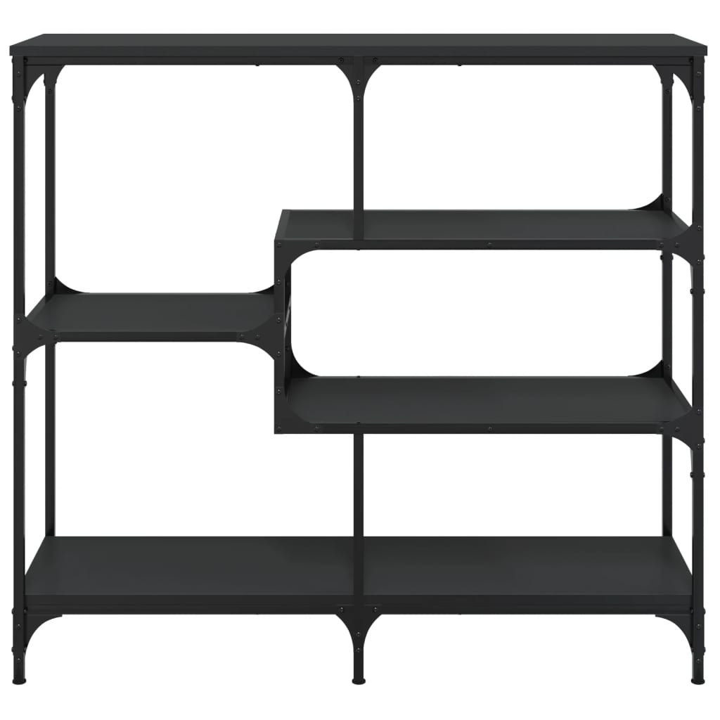 vidaXL Măsuță consolă, negru, 103x32x95 cm, lemn compozit vidaXL Măsuță consolă, negru, 103x32x95 cm, lemn compozit
