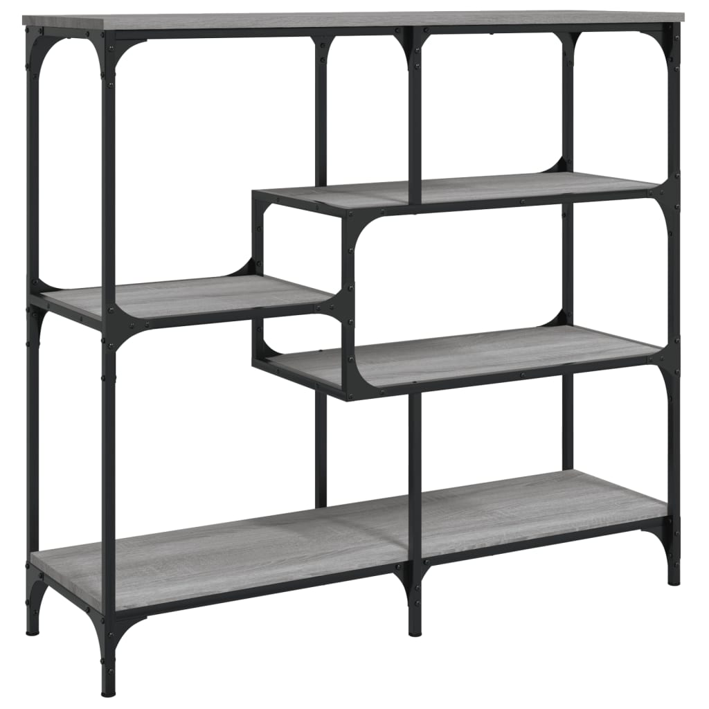 vidaXL Măsuță consolă, gri sonoma, 103x32x95 cm, lemn prelucrat vidaXL Măsuță consolă, gri sonoma, 103x32x95 cm, lemn prelucrat