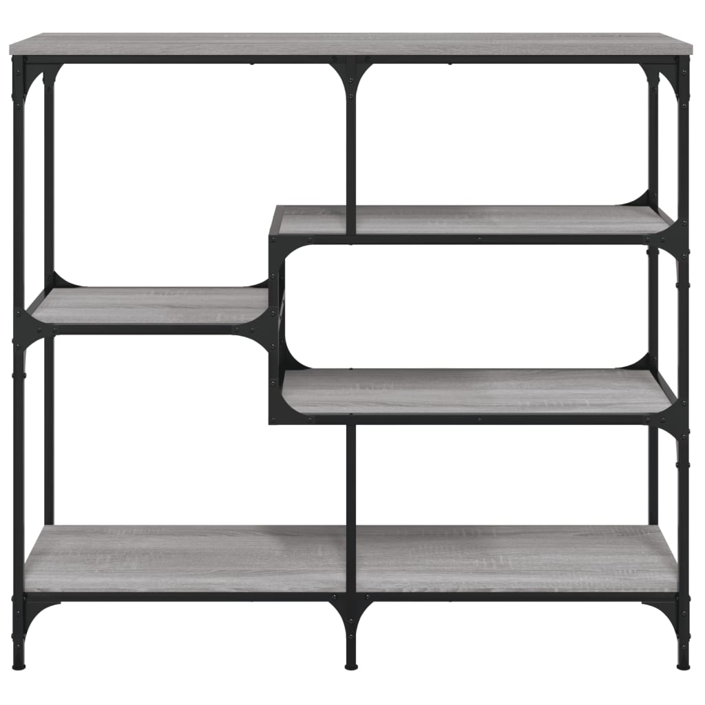 vidaXL Măsuță consolă, gri sonoma, 103x32x95 cm, lemn prelucrat vidaXL Măsuță consolă, gri sonoma, 103x32x95 cm, lemn prelucrat