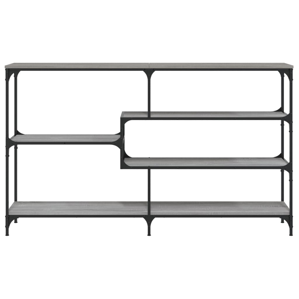 vidaXL Măsuță consolă, gri sonoma, 160x32x95 cm, lemn prelucrat vidaXL Măsuță consolă, gri sonoma, 160x32x95 cm, lemn prelucrat