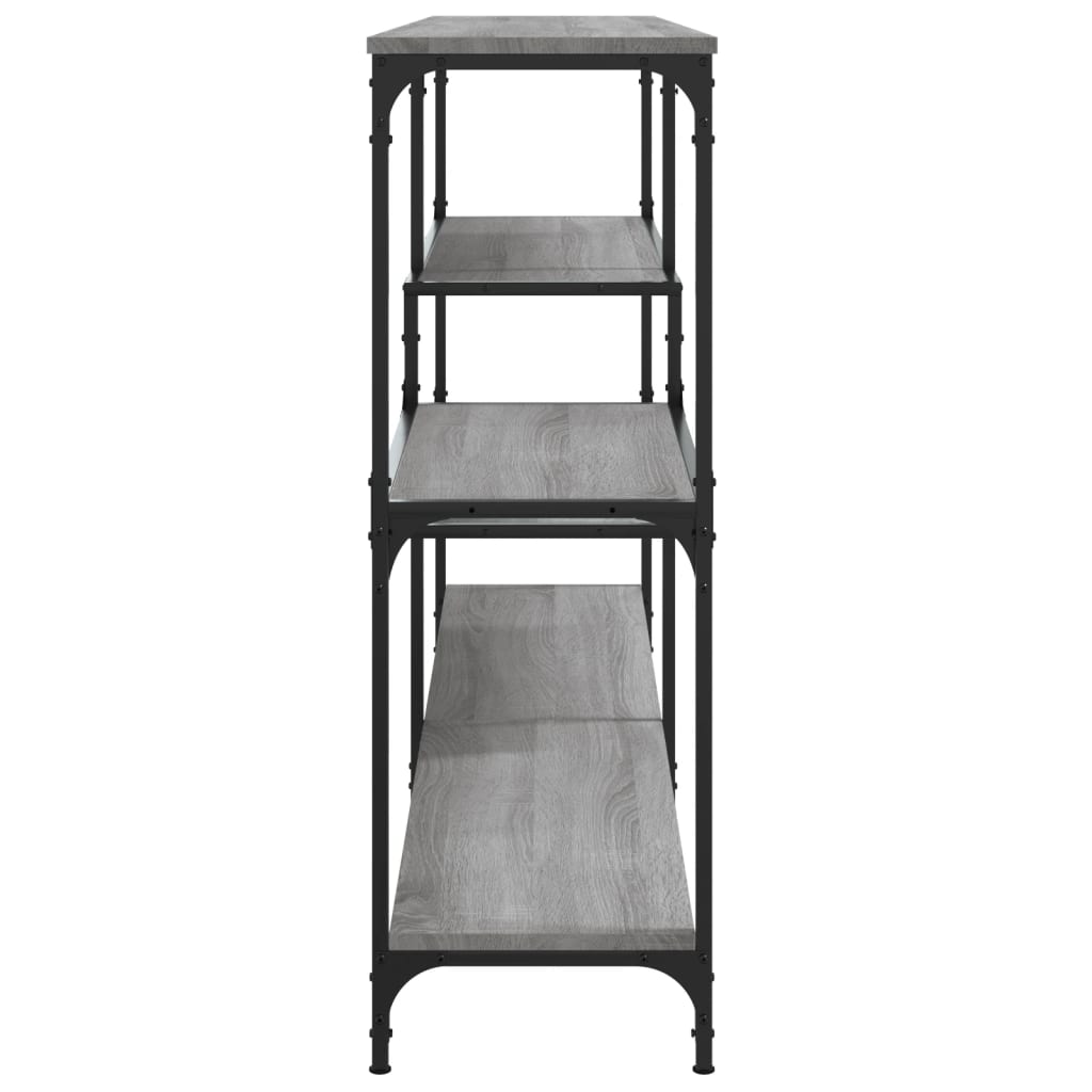 vidaXL Măsuță consolă, gri sonoma, 160x32x95 cm, lemn prelucrat vidaXL Măsuță consolă, gri sonoma, 160x32x95 cm, lemn prelucrat