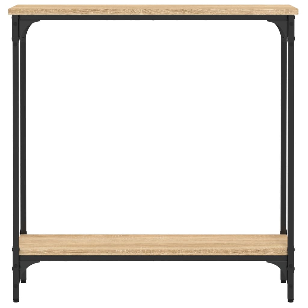 vidaXL Masă consolă, stejar sonoma, 75x22,5x75 cm, lemn prelucrat vidaXL Masă consolă, stejar sonoma, 75x22,5x75 cm, lemn prelucrat
