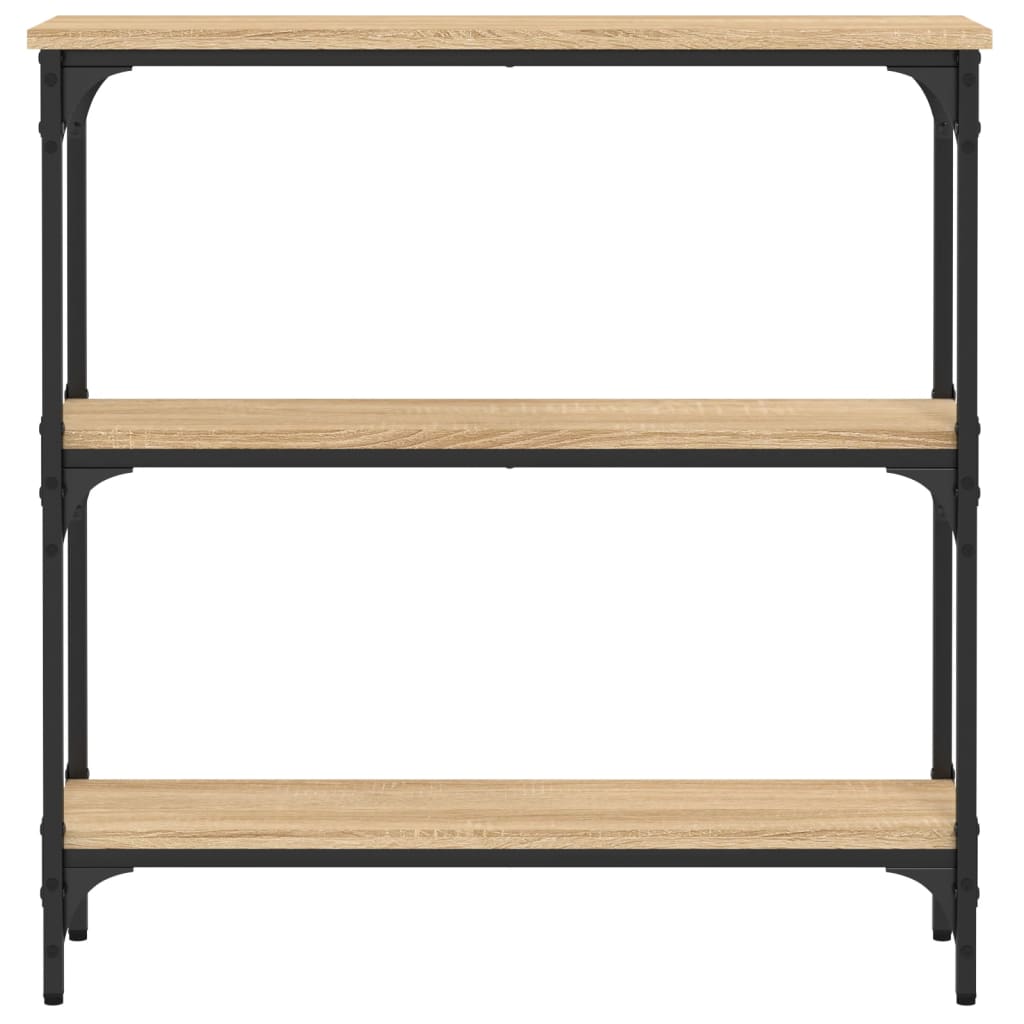 vidaXL Masă consolă, stejar sonoma, 75x22,5x75 cm, lemn prelucrat vidaXL Masă consolă, stejar sonoma, 75x22,5x75 cm, lemn prelucrat