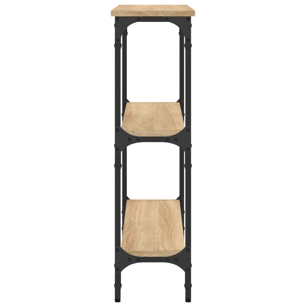 vidaXL Masă consolă, stejar sonoma, 75x22,5x75 cm, lemn prelucrat vidaXL Masă consolă, stejar sonoma, 75x22,5x75 cm, lemn prelucrat
