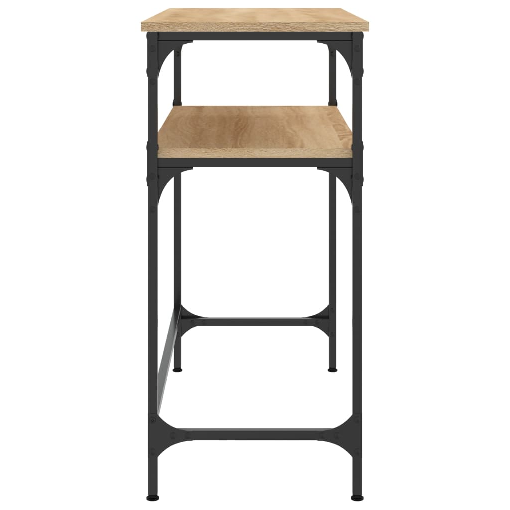 vidaXL Masă consolă, stejar sonoma, 75x35,5x75 cm, lemn prelucrat vidaXL Masă consolă, stejar sonoma, 75x35,5x75 cm, lemn prelucrat