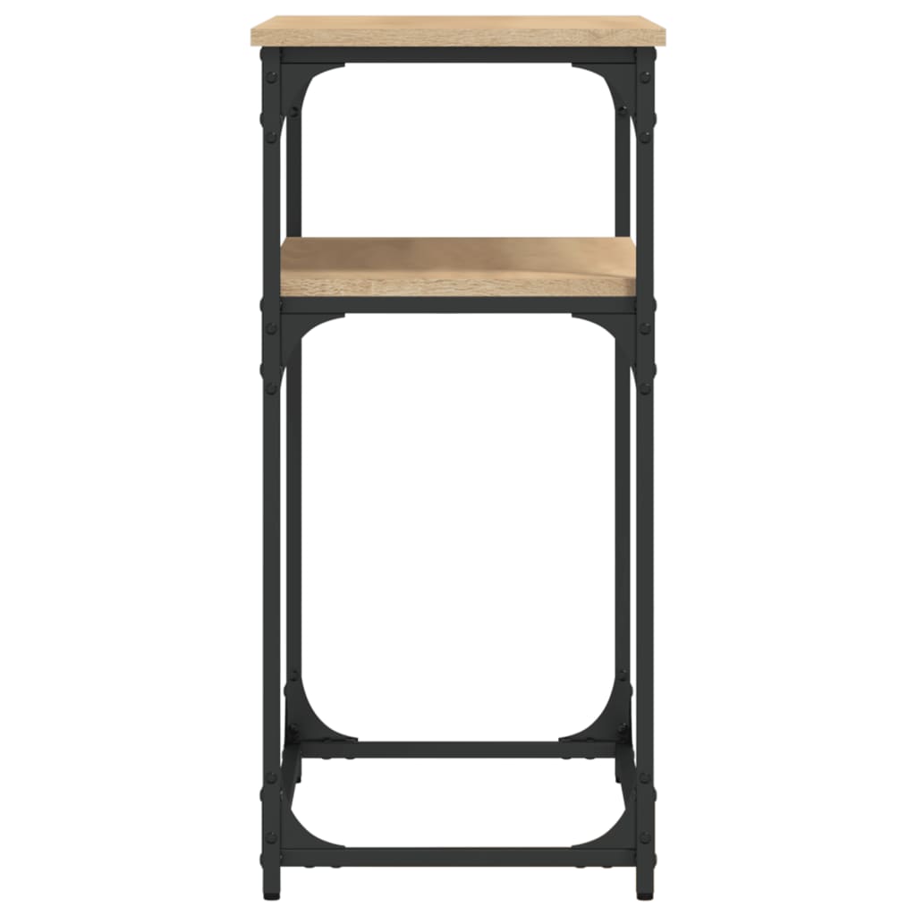 vidaXL Masă consolă, stejar sonoma, 75x35,5x75 cm, lemn prelucrat vidaXL Masă consolă, stejar sonoma, 75x35,5x75 cm, lemn prelucrat