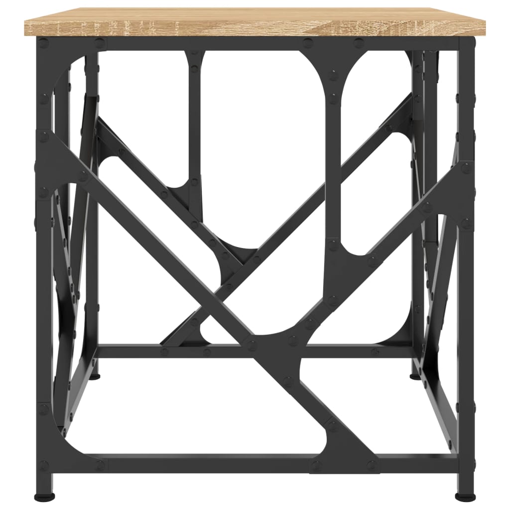 vidaXL Măsuță de cafea, stejar sonoma, 45x45x47,5 cm, lemn prelucrat vidaXL Măsuță de cafea, stejar sonoma, 45x45x47,5 cm, lemn prelucrat
