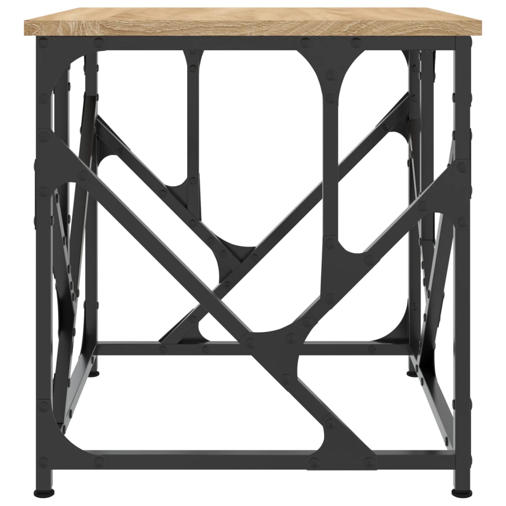 vidaXL Măsuță de cafea, stejar sonoma, 45x45x47,5 cm, lemn prelucrat vidaXL Măsuță de cafea, stejar sonoma, 45x45x47,5 cm, lemn prelucrat