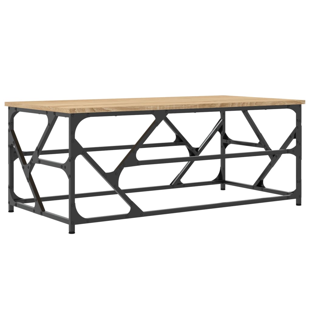 vidaXL Măsuță de cafea, stejar sonoma, 100x50x40 cm, lemn prelucrat vidaXL Măsuță de cafea, stejar sonoma, 100x50x40 cm, lemn prelucrat