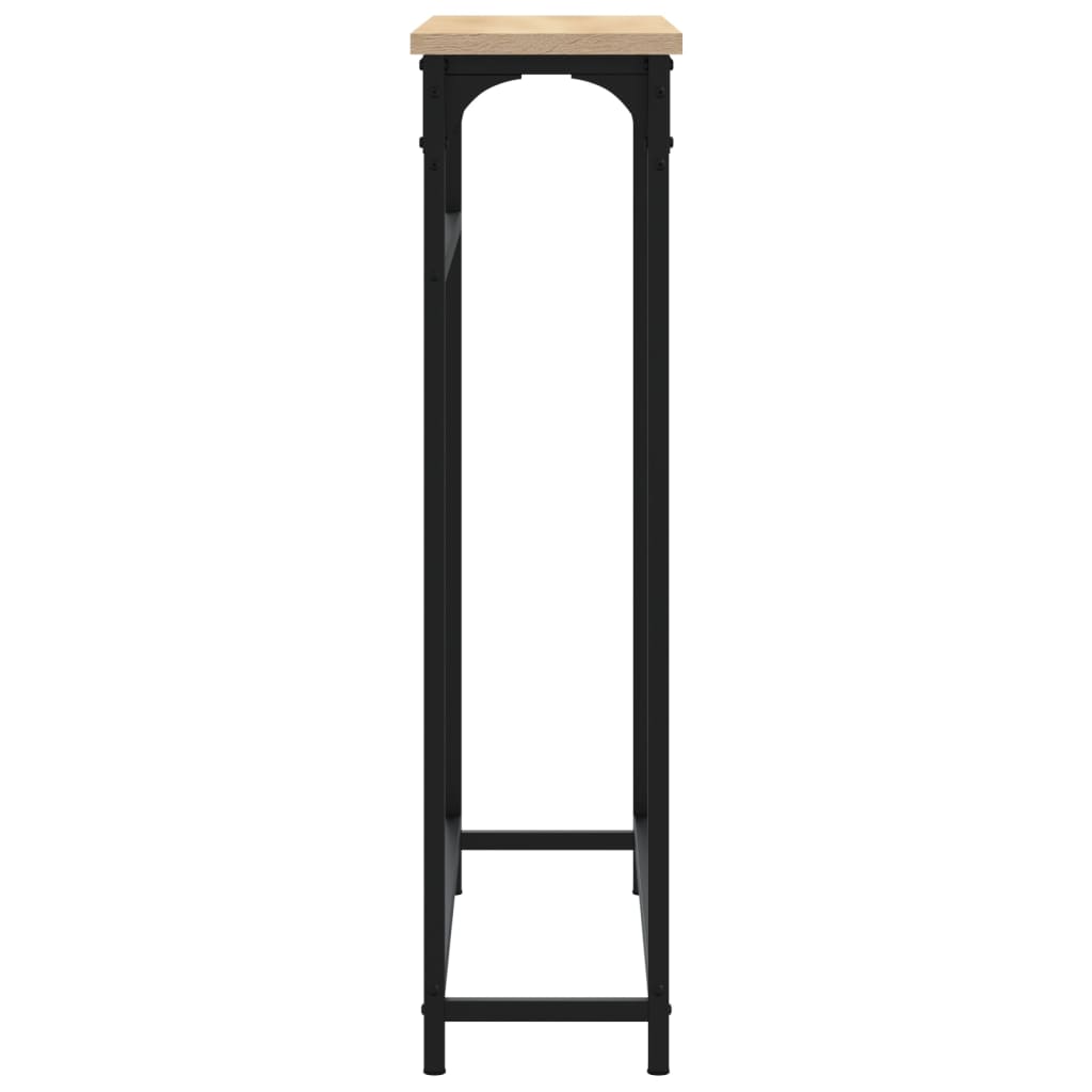 vidaXL Măsuță consolă, stejar sonoma, 75x19,5x75 cm, lemn prelucrat vidaXL Măsuță consolă, stejar sonoma, 75x19,5x75 cm, lemn prelucrat