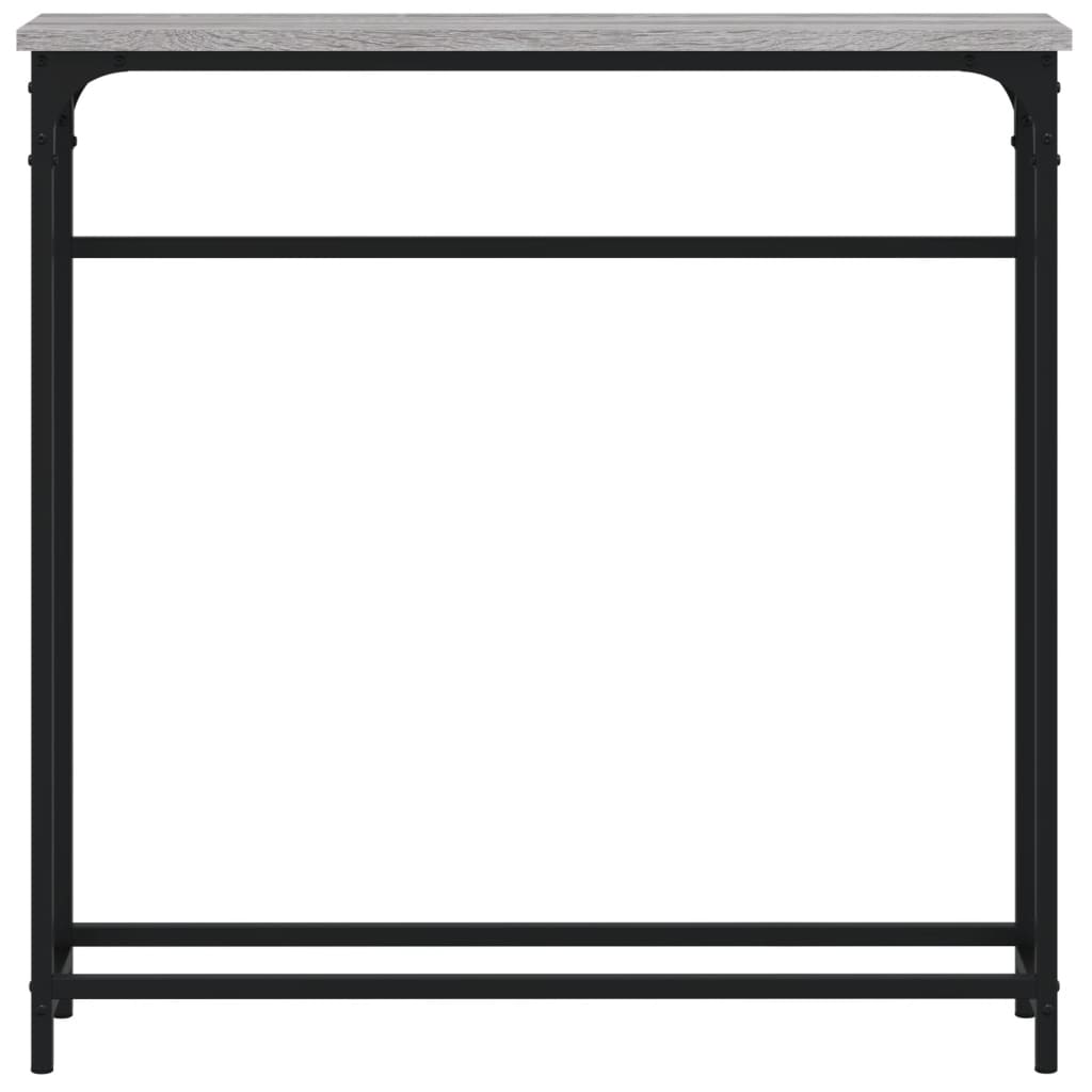 vidaXL Măsuță consolă, gri sonoma, 75x19,5x75 cm, lemn prelucrat vidaXL Măsuță consolă, gri sonoma, 75x19,5x75 cm, lemn prelucrat