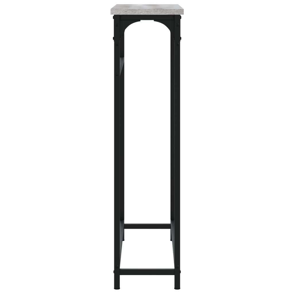 vidaXL Măsuță consolă, gri sonoma, 75x19,5x75 cm, lemn prelucrat vidaXL Măsuță consolă, gri sonoma, 75x19,5x75 cm, lemn prelucrat