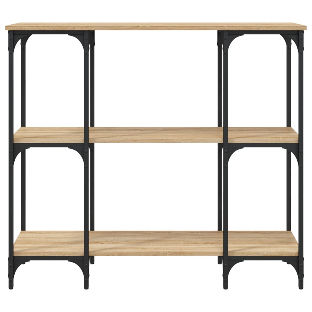 vidaXL Măsuță consolă, stejar sonoma, 102x35x90 cm, lemn prelucrat