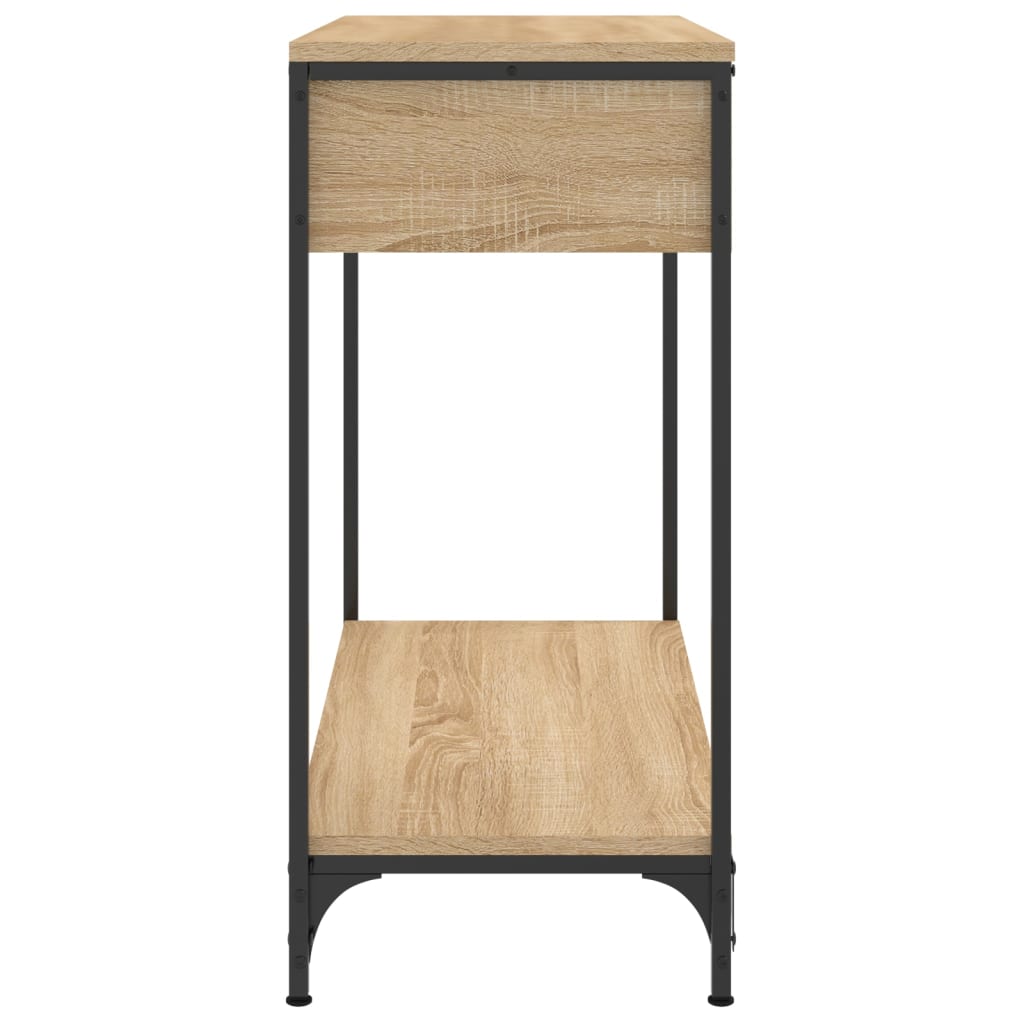 vidaXL Masă consolă, stejar sonoma, 75x34,5x75 cm, lemn prelucrat vidaXL Masă consolă, stejar sonoma, 75x34,5x75 cm, lemn prelucrat