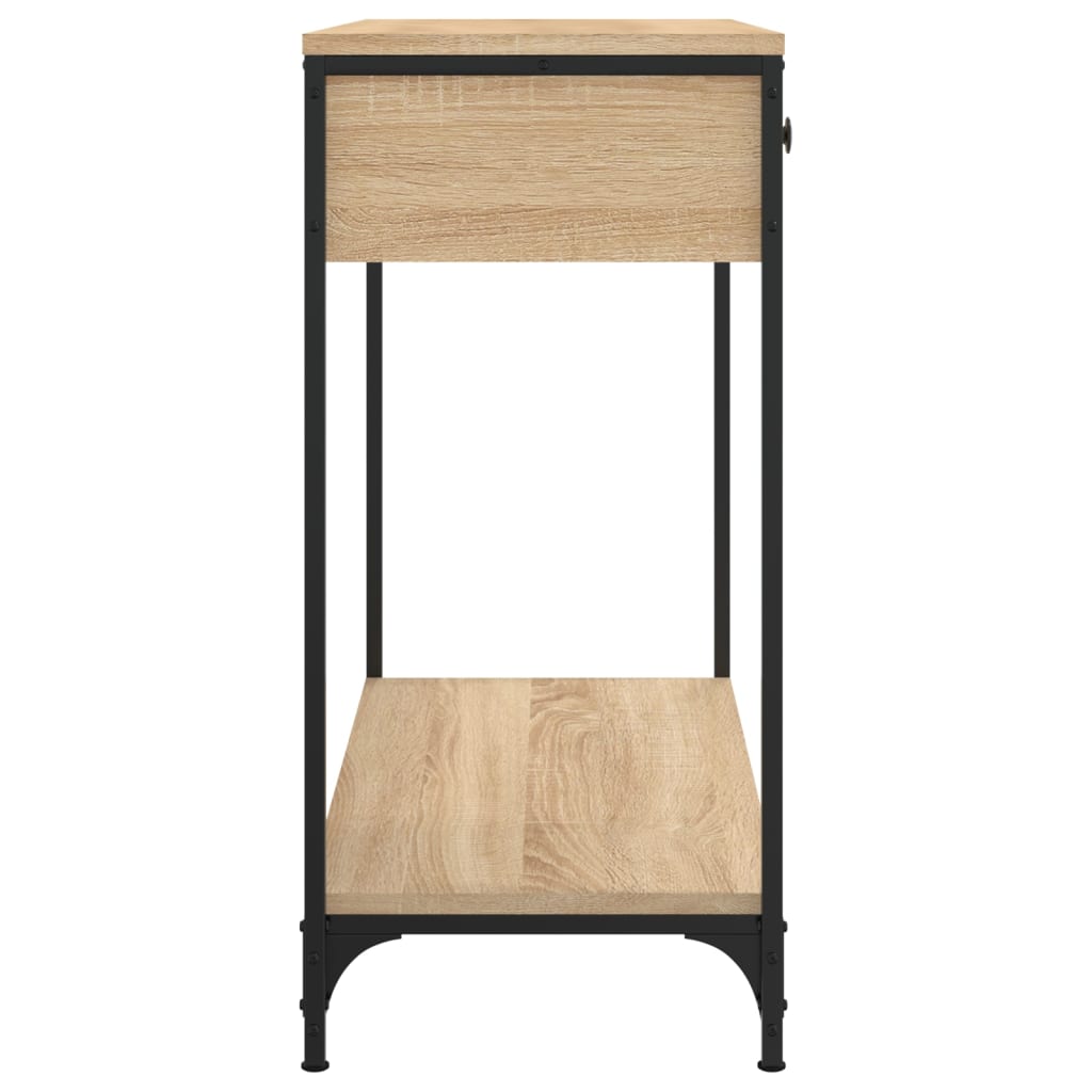 vidaXL Masă consolă, stejar sonoma, 75x34,5x75 cm, lemn prelucrat vidaXL Masă consolă, stejar sonoma, 75x34,5x75 cm, lemn prelucrat
