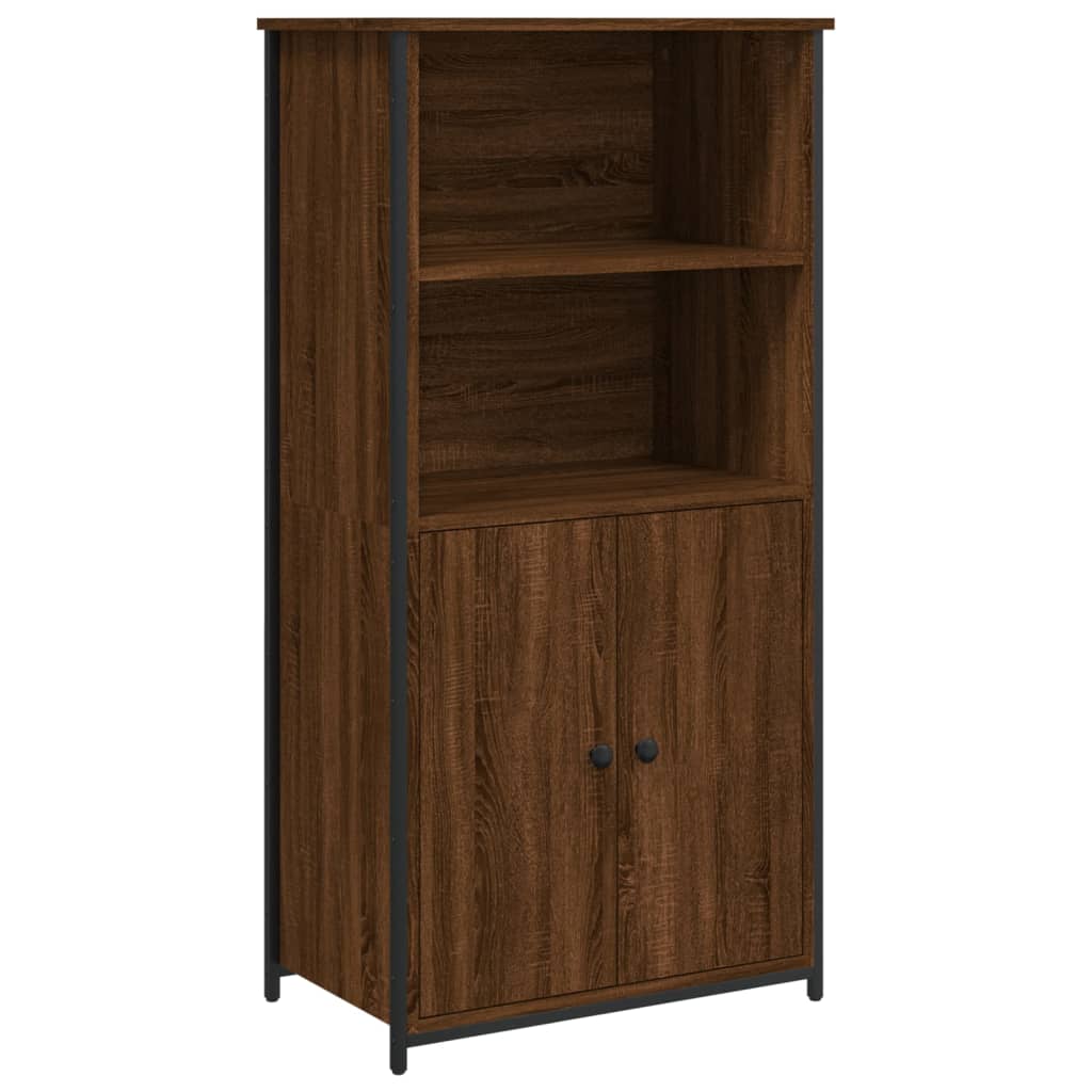vidaXL Dulap înalt, stejar maro, 62x36x121,5 cm, lemn compozit