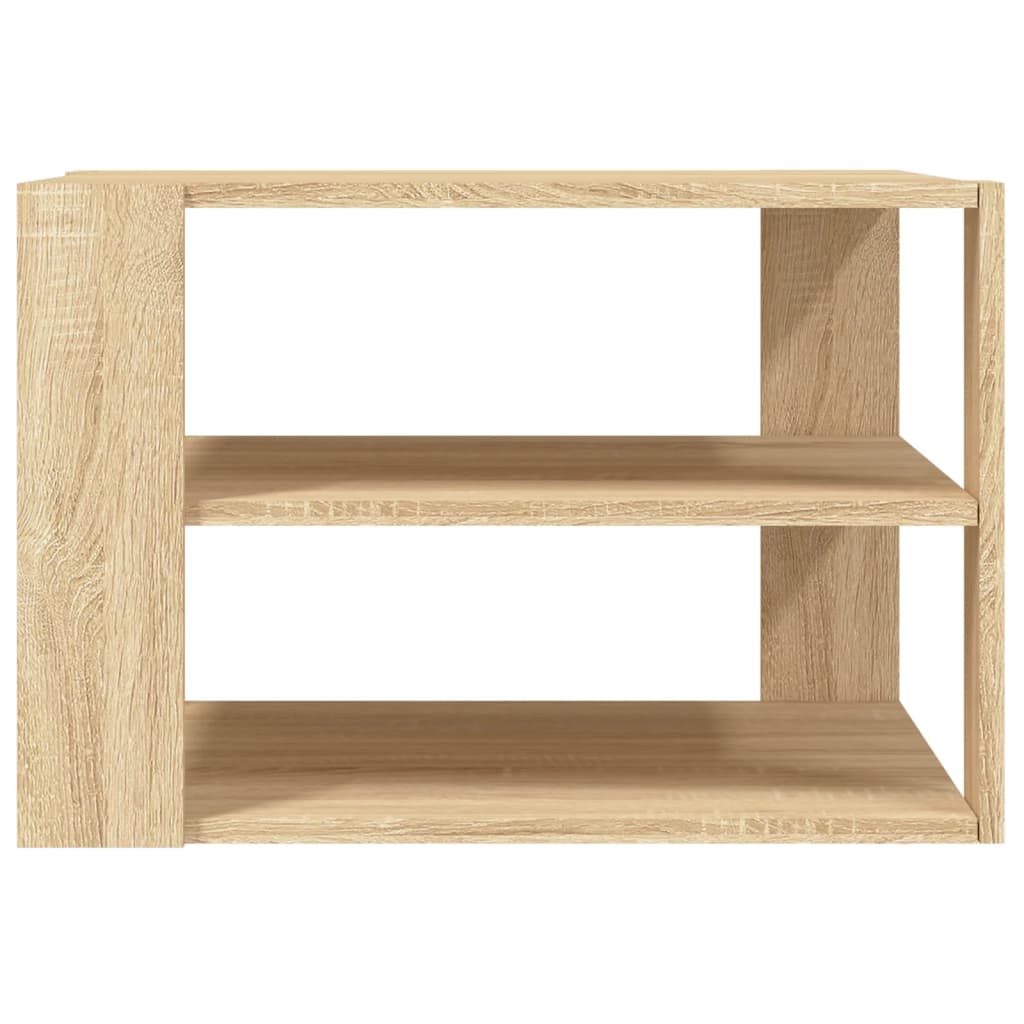 vidaXL Măsuță de cafea, stejar sonoma, 59,5x59,5x40 cm, lemn compozit vidaXL Măsuță de cafea, stejar sonoma, 59,5x59,5x40 cm, lemn compozit