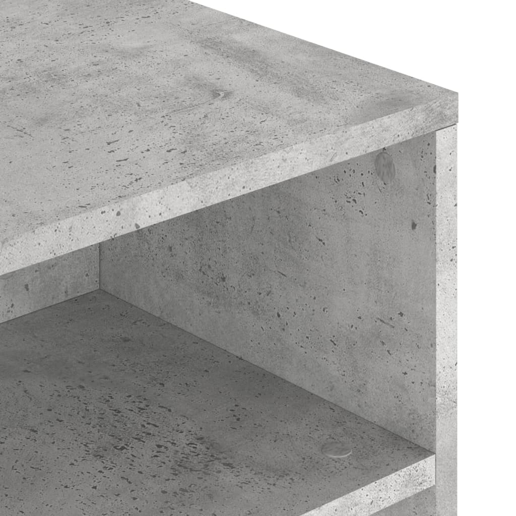 vidaXL Măsuță de cafea, gri beton, 90x55x42,5 cm, lemn prelucrat
