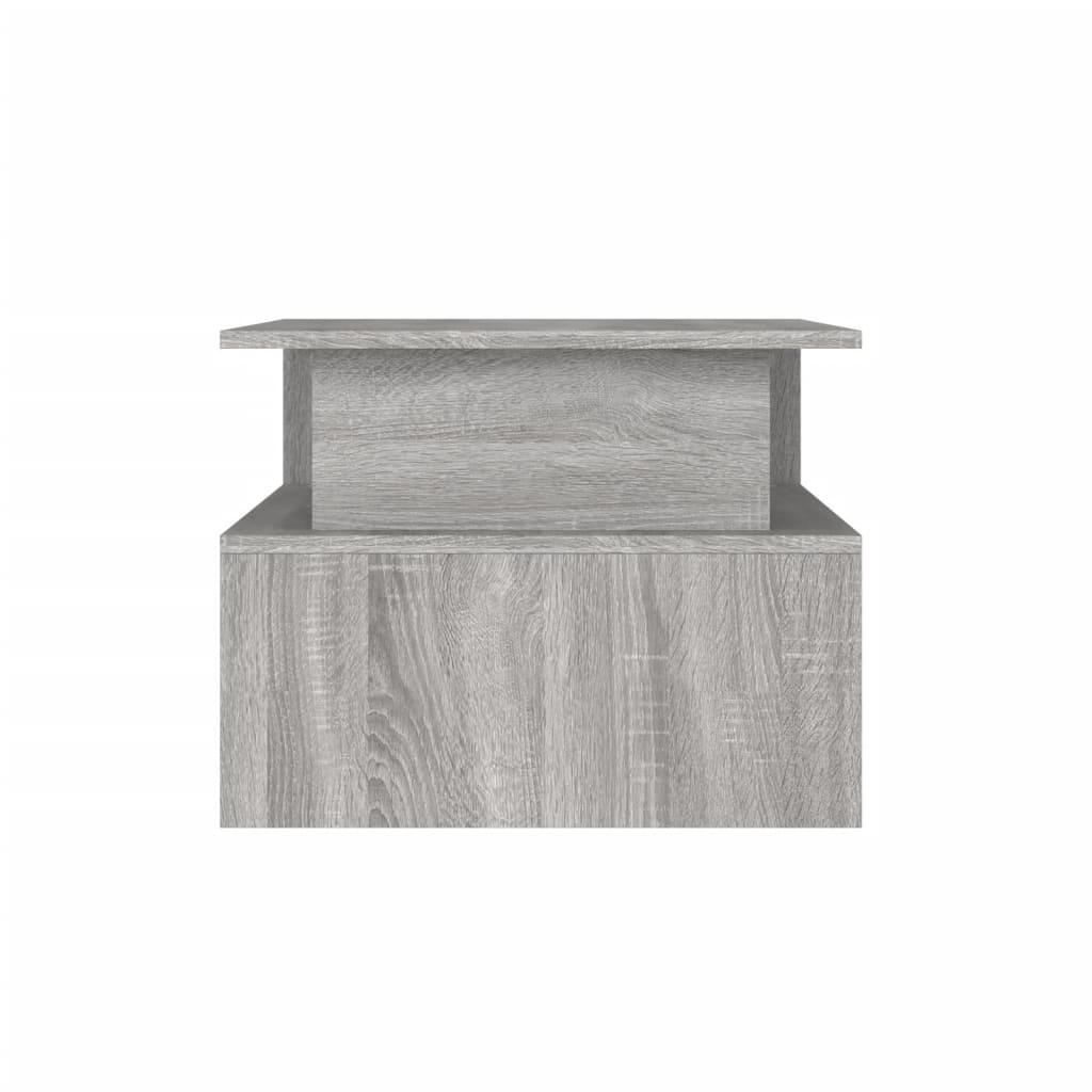 vidaXL Măsuță de cafea, gri sonoma, 90x55x42,5 cm, lemn prelucrat