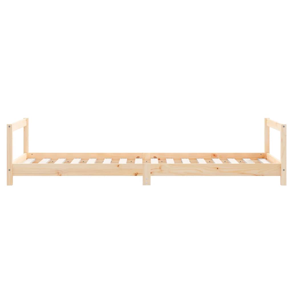 vidaXL Cadru de pat pentru copii, 80x200 cm, lemn masiv de pin