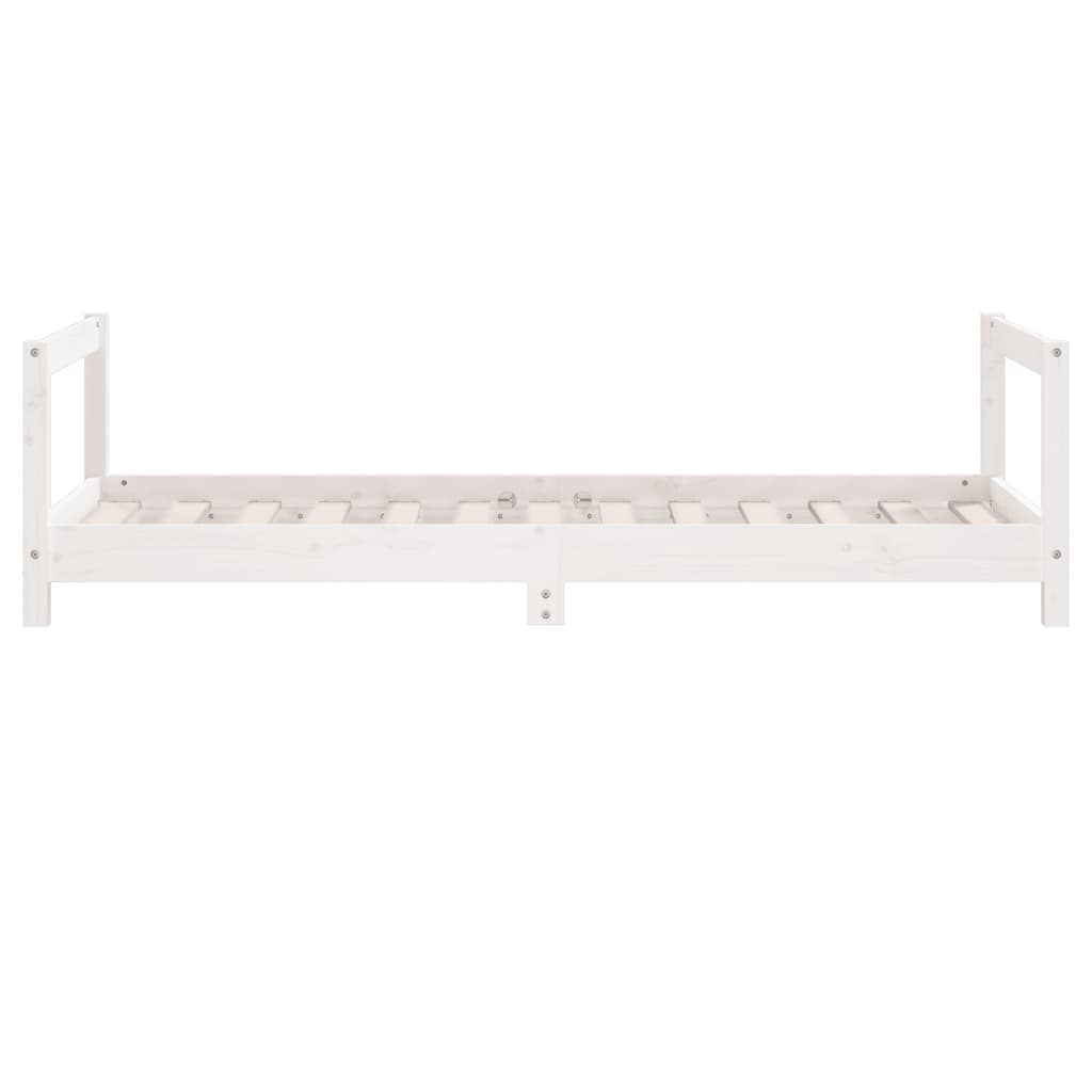 vidaXL Cadru de pat pentru copii, 80x160 cm, lemn masiv de pin vidaXL Cadru de pat pentru copii, 80x160 cm, lemn masiv de pin