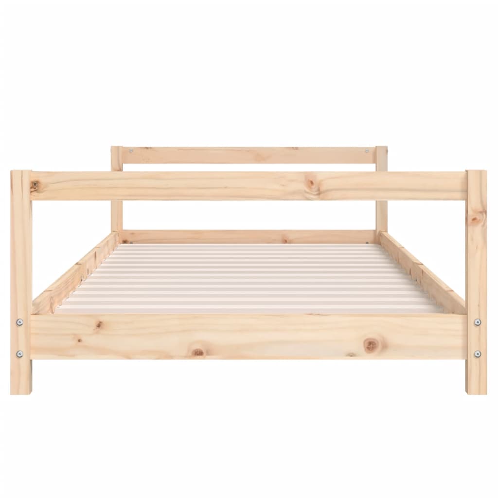 vidaXL Cadru de pat pentru copii, 90x190 cm, lemn masiv de pin vidaXL Cadru de pat pentru copii, 90x190 cm, lemn masiv de pin