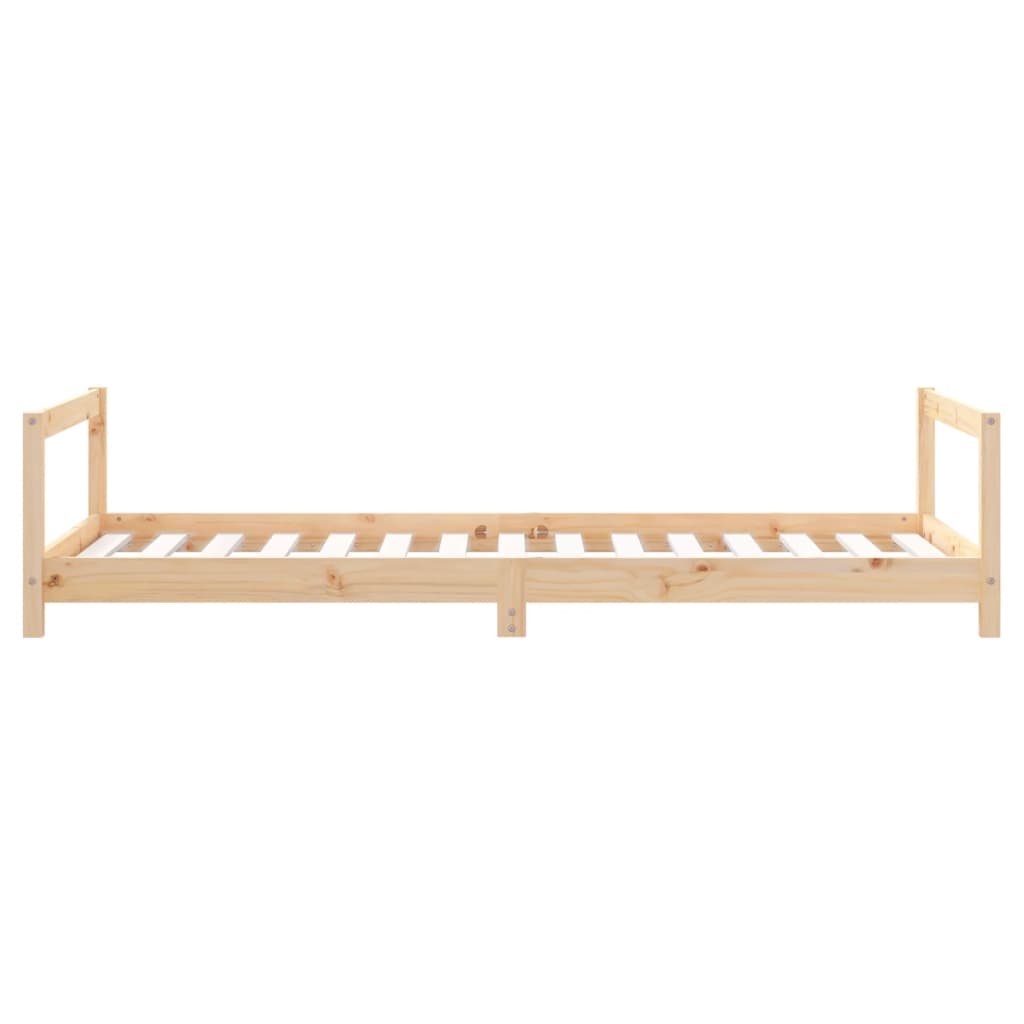 vidaXL Cadru de pat pentru copii, 90x190 cm, lemn masiv de pin vidaXL Cadru de pat pentru copii, 90x190 cm, lemn masiv de pin
